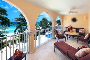 Property grounds - Beach Front, Family-Friendly Luxury On Vibrant St. Lawrence Gap (Dover Beach)