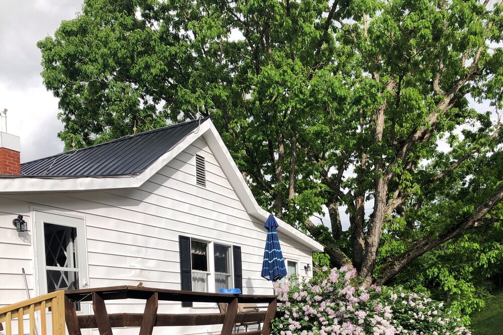 NEWLY renovated Farmhouse located on 83 acres.