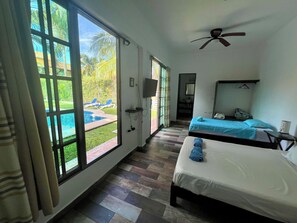 Family Quadruple Room, Non Smoking, Garden View | Select Comfort beds, iron/ironing board, free cribs/infant beds - Cancun - Soho (Cancun)