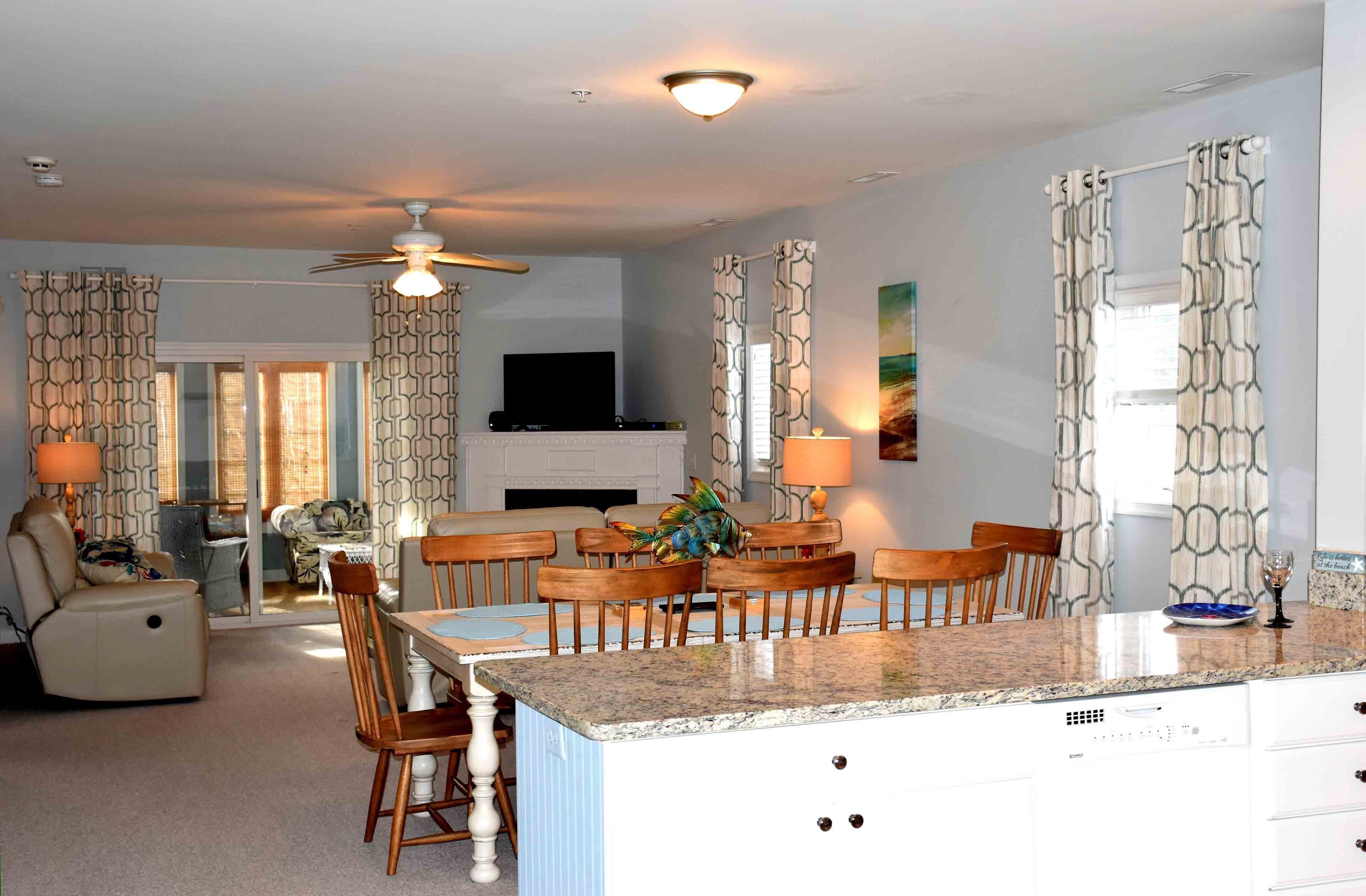 Spacious and Well Appointed Three Bedroom, Two Bath Condo situated just outside the Town of Lewes Delaware
