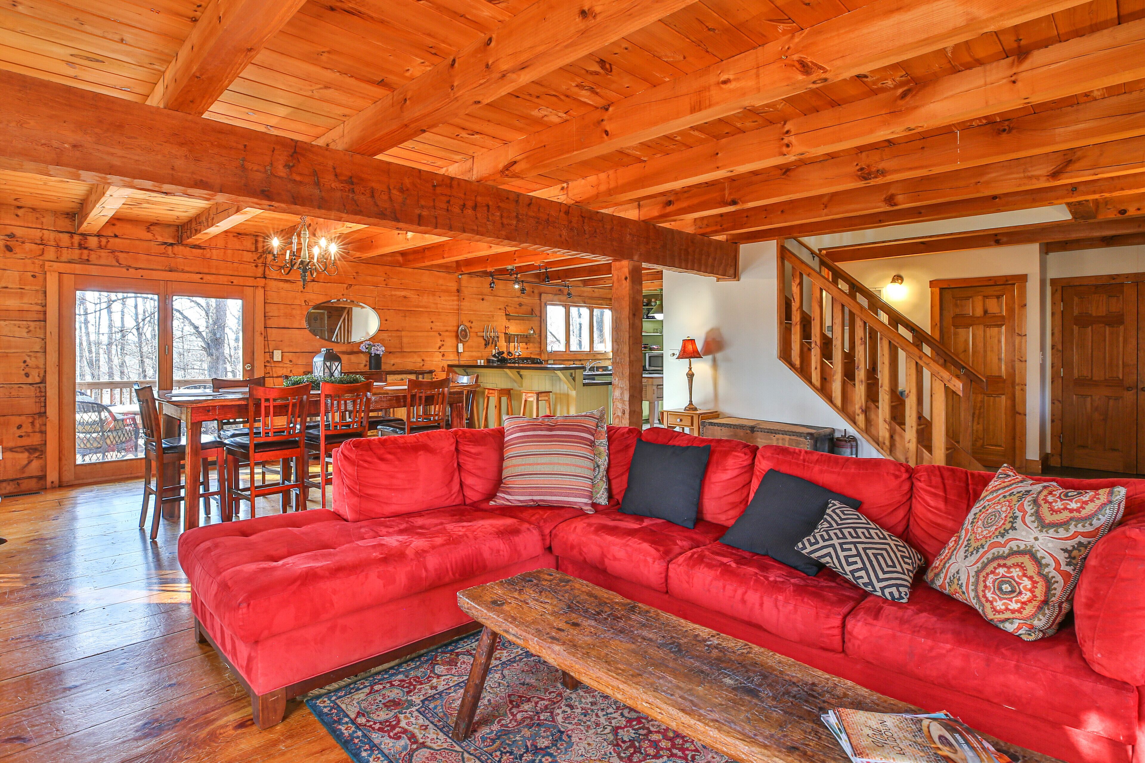 Entire Log Cabin Vacation Rental 4 Bedroom contact us for availability