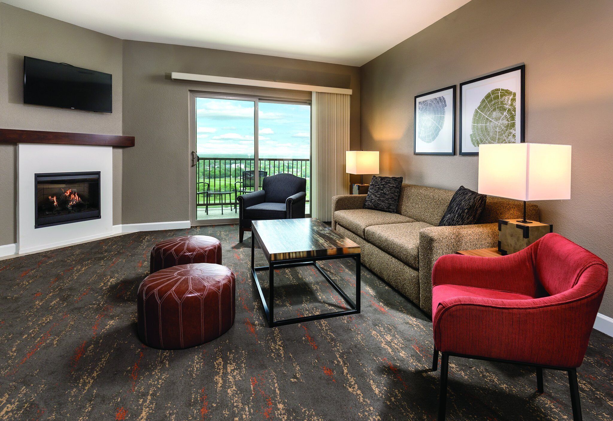 All the comforts of home!