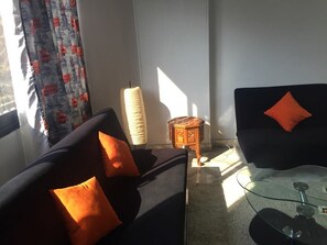 Living area - New , sunny and renovated in Degla Maadi (cairo)