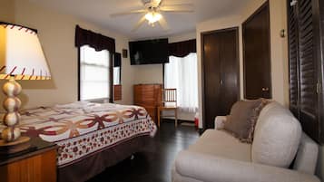 1 chambre, fer et planche Ă repasser, Wi-Fi, draps fournis