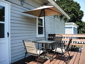 Outdoor dining - Cooperstown Baseball Rentals - Dugout 2 (Oneonta)