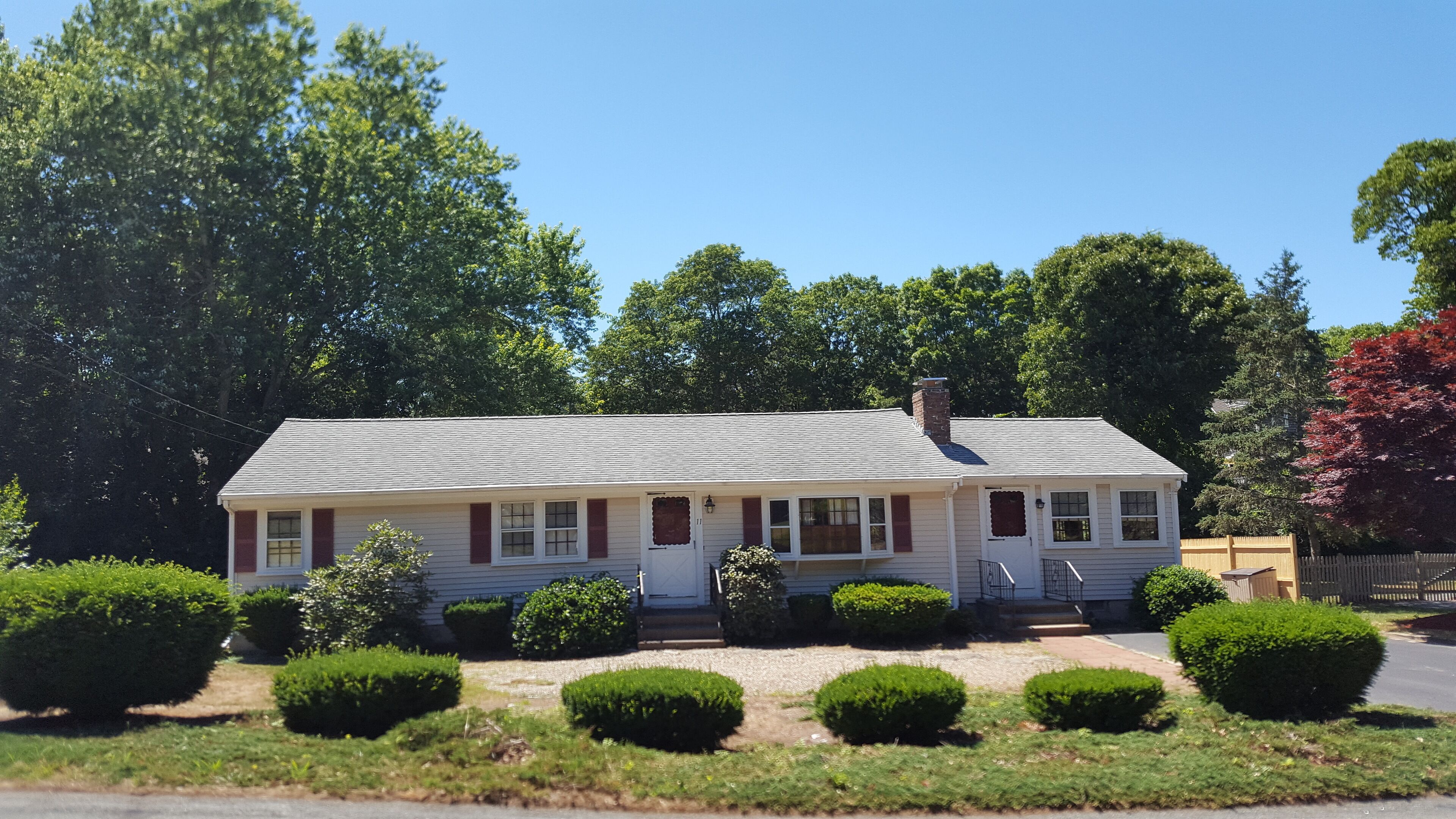 Spacious and Centrally located with full central air conditioning.