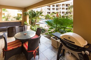 Apartamento luxo | Terraço/pátio