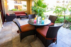 Departamento Deluxe | Terraza o patio