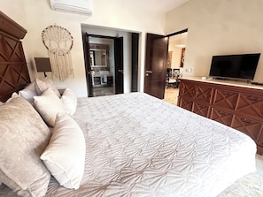 Appartement Deluxe | 2 chambres, décor unique, ameublement unique, accès au Wi-Fi (inclus)