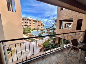 Departamento Deluxe | Vista del balcón