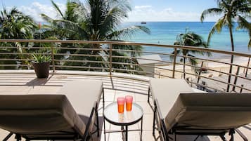 Appartement Deluxe | Vue depuis le balcon