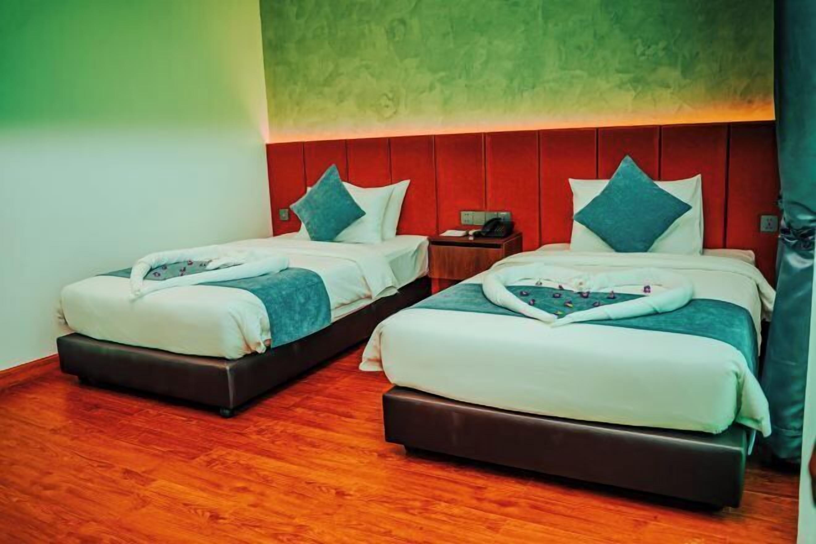 Minibar, in-room safe, desk, blackout drapes