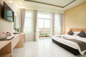 View from room - Sangkahak Mith Hotel (Kep)