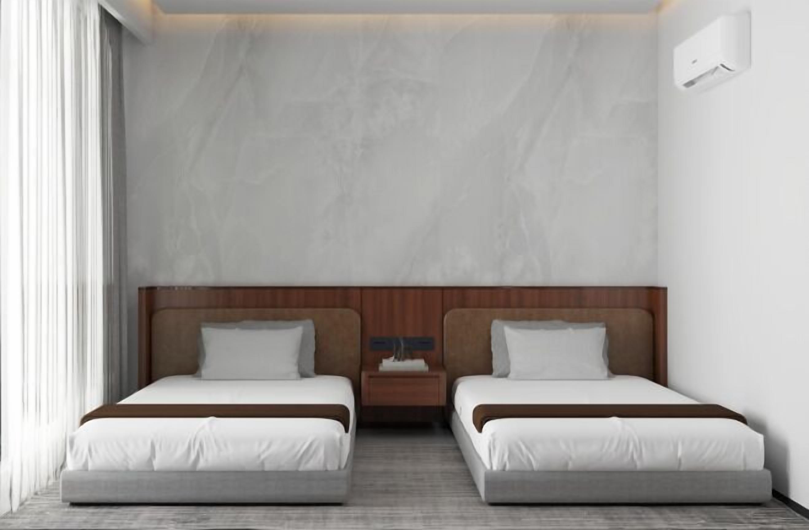 Minibar, in-room safe, desk, blackout drapes