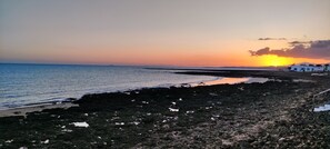A la platja, gandules de platja i tovalloles de platja 
