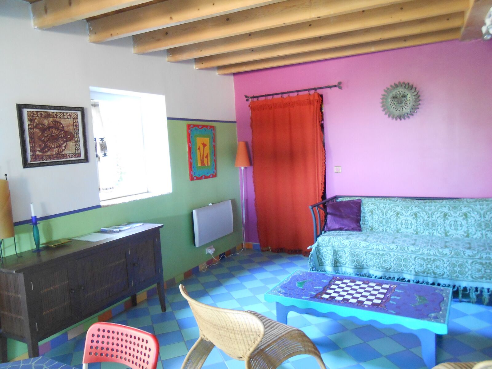 COCO-colored house holidays Drôme Provençale -