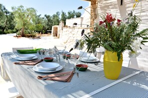 Opções para refeição ao ar livre