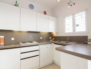 Microwave, oven, dishwasher, toaster