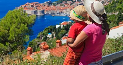 Chambre dans Cavtat avec vue mer, Balcon, Climatisation, WIFI (3686-1)