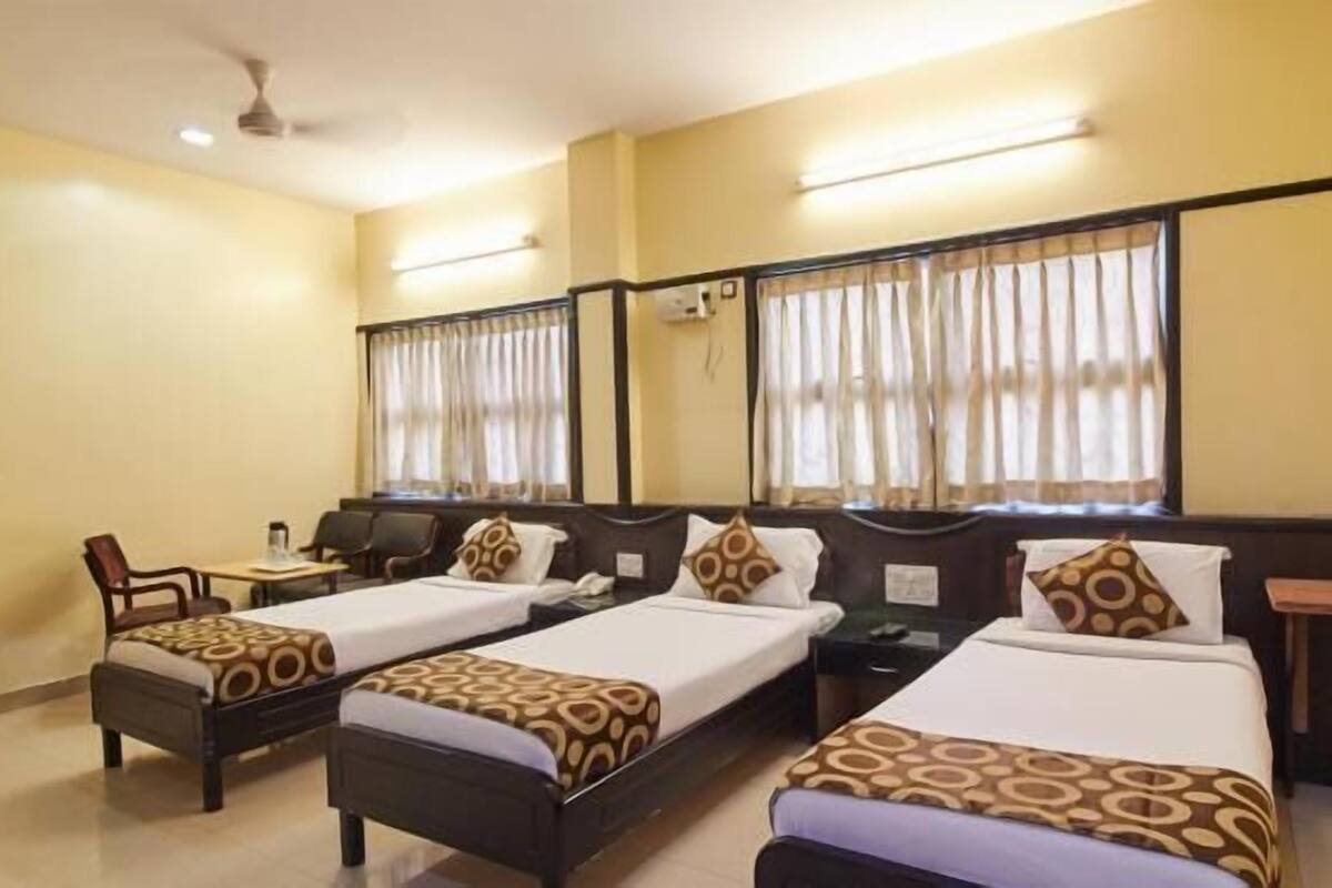 Laptop workspace, rollaway beds (surcharge), WiFi (free), bed sheets