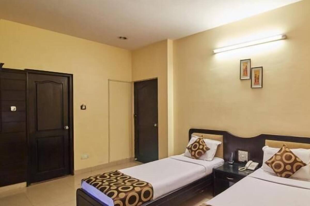 Laptop workspace, rollaway beds (surcharge), WiFi (free), bed sheets