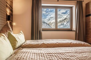 2 slaapkamers, een kluis op de kamer, wifi, beddengoed