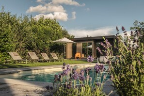 Una piscina climatizada