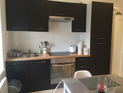 Studio on the edge of the thermal baths of Vittel