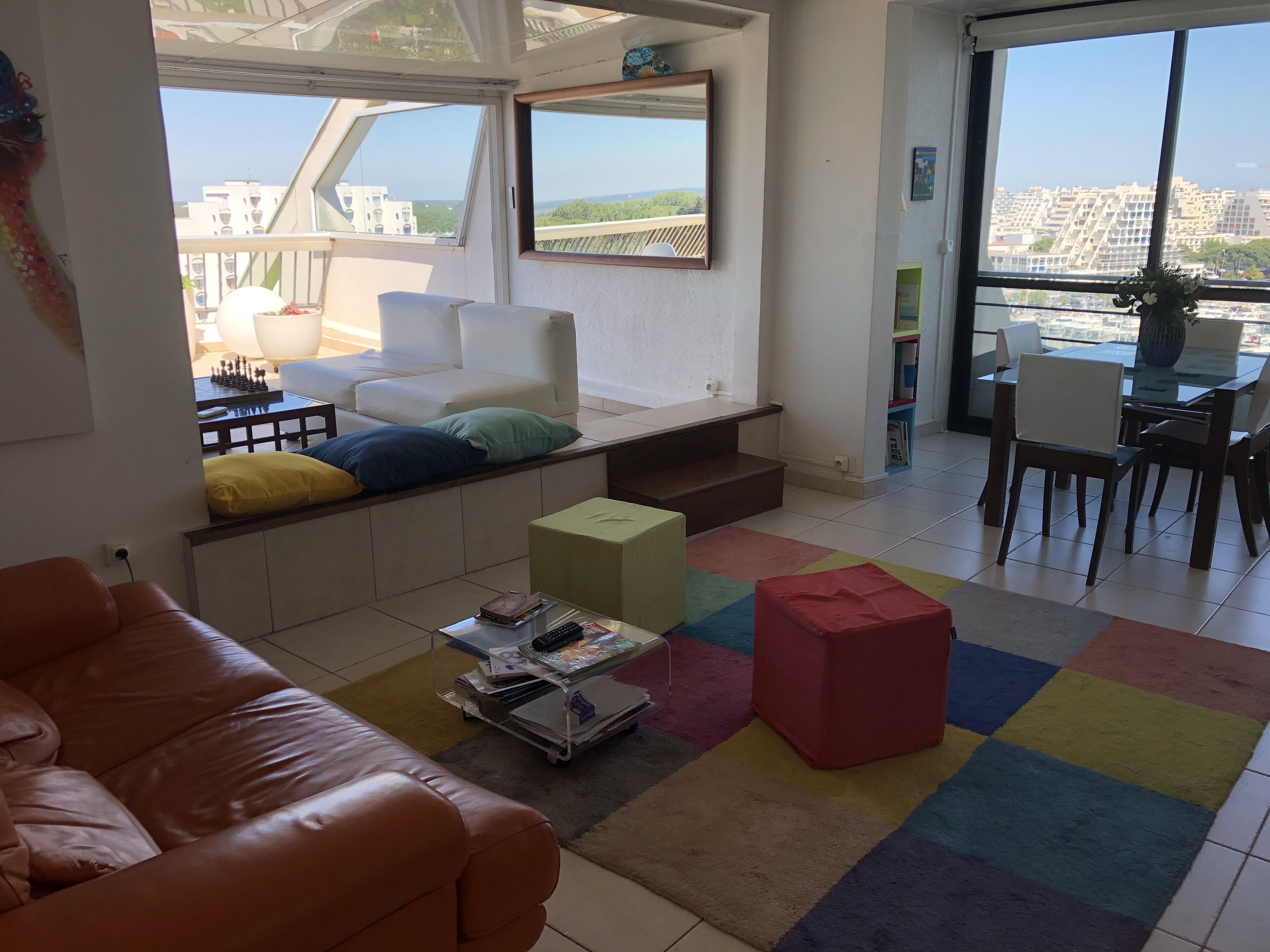 120M2 EXCEPTIONAL VIEW A 180 ° SEA PORT AND TERRACE 80M2 BRIGHT   