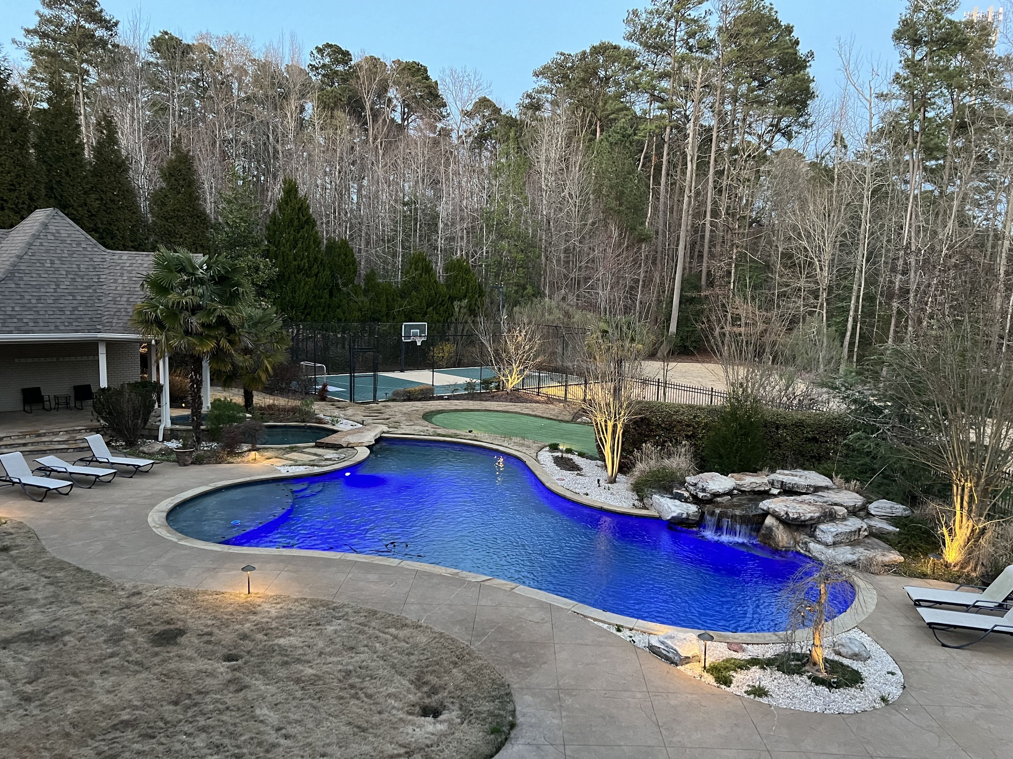 Outdoor pool