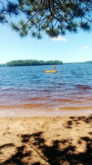 Beach - Northwoods Cabin On Teal Lake - Boats Available (Hayward)