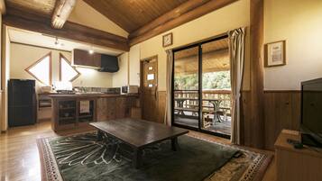 Economy Cottage, Multiple Beds, Non Smoking, Kitchen (for 4 Guests) | Free WiFi, bed sheets