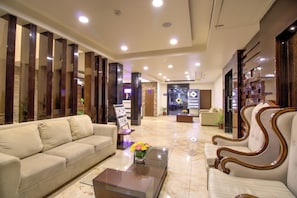 Sitzecke in der Lobby