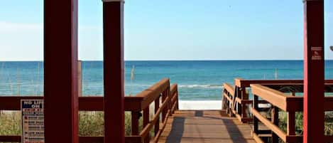 A la platja