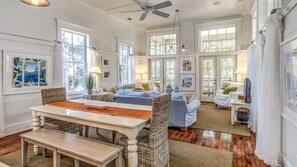 TV, DVD player, offices