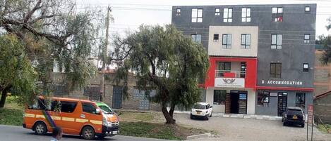 Fassade der Unterkunft