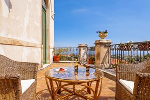 Romantisches Zimmer, Meerblick | Ausblick vom Zimmer