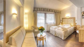 Literie hypoallergénique, minibar, coffres-forts dans les chambres