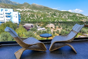 Vue depuis le balcon