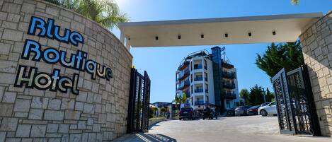 Fassade der Unterkunft