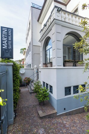 Entrada de l'allotjament