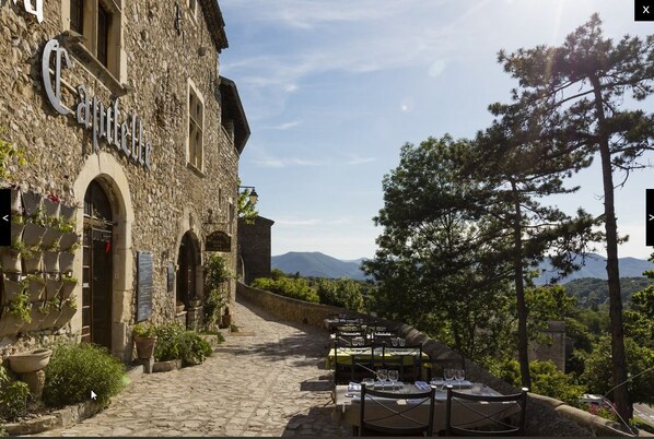 Terrace/patio - La Capitelle (Mirmande)