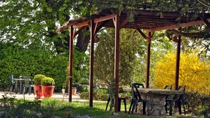 Garden - Château Gaillard (Corbelin)