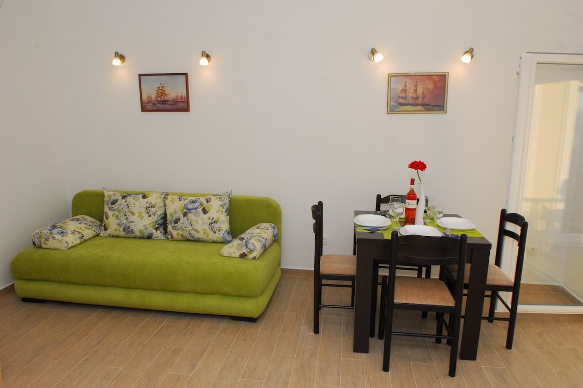 Basic Apartment, Multiple Beds, Balcony, Sea View | Individually furnished, desk, soundproofing, iron/ironing board