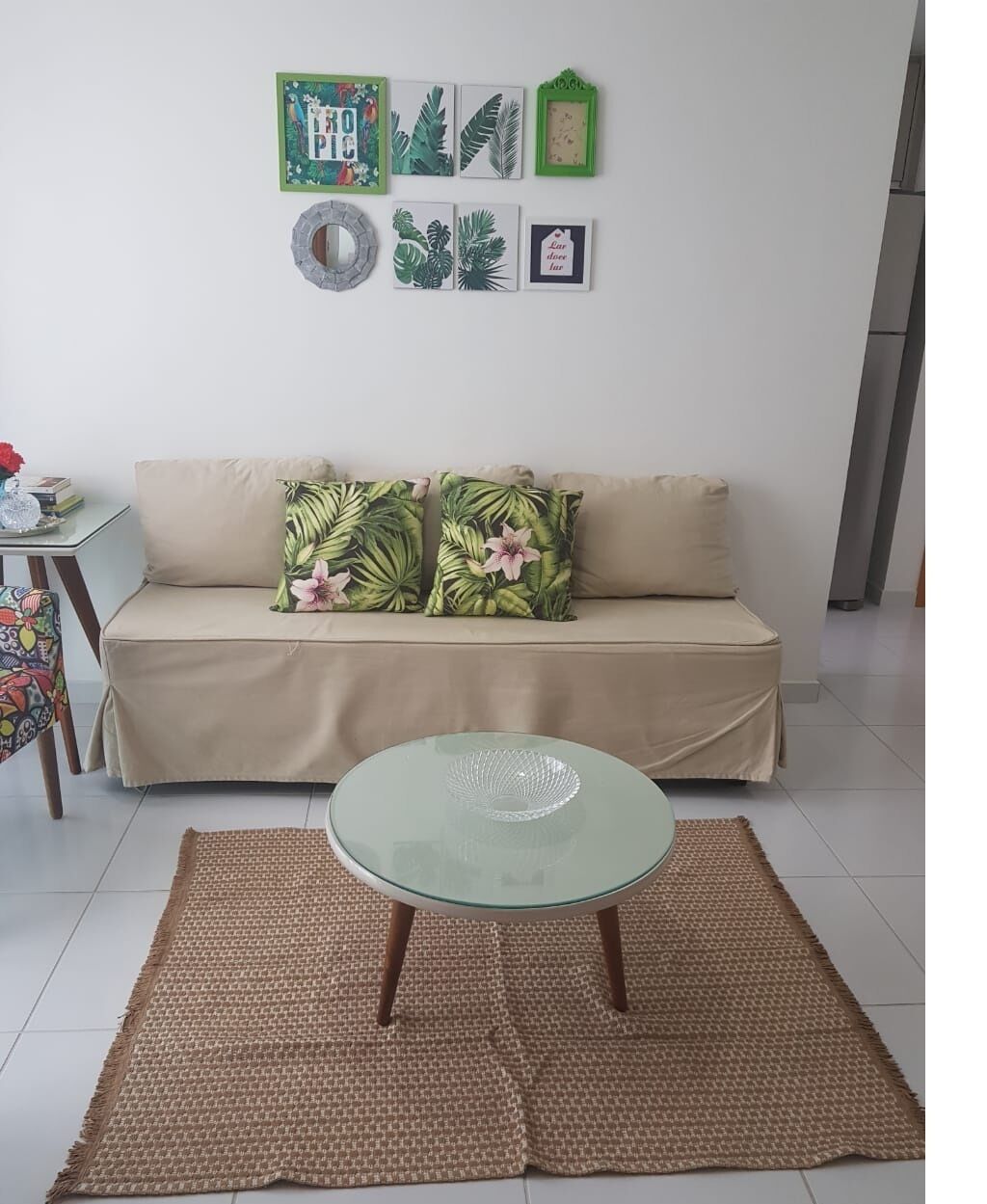 High quality apartment with comfort and practicality, family atmosphere.