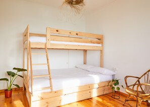 Family Shared Dormitory, Shared Bathroom, Beach View (1 bed in a 4-Bed Dormitory + Surf) | Free cots/infant beds, free WiFi, wheelchair access