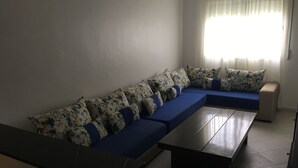 Apartment, 2 Bedrooms, Garden View | Living area - 2 Bedroom Apartment in Oulad Khallouf (Oulad Khallouf)