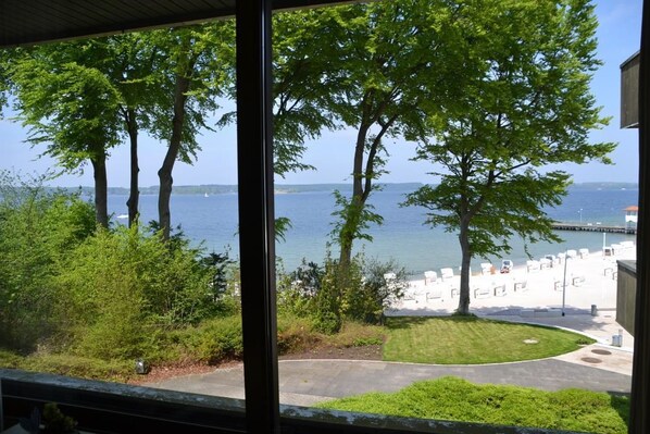 Blick von der Unterkunft