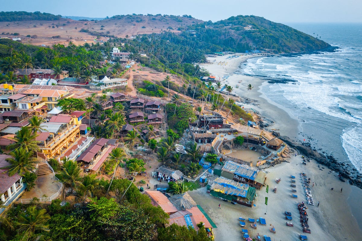 Standard Chalet, 1 Queen Bed, Non Smoking, Beach View | Front of property - evening/night