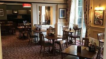 English breakfast on weekdays (GBP 12.99 per person)